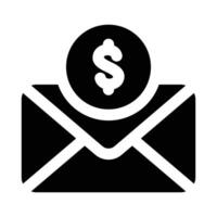 Simple Salary icon. The icon can be used for websites, print templates, presentation templates, illustrations, etc vector