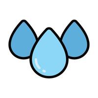 Simple Water colorful icon Illustration. The icon illustration can be used for websites, print templates, presentation templates, illustrations, etc vector