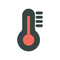 thermometer temperature control icon vector