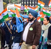 Delhi, India - December 26 2023 - Veer Bal Diwas commemorates the martyrdom of the four sons of tenth and last Sikh Guru Gobind Singh, In Jan 2021 PM Modi announced Dec 26 observed as Veer Bal Diwas photo