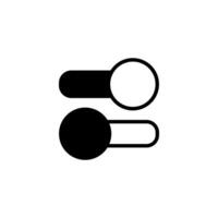 Toggle icon. Toggle vector