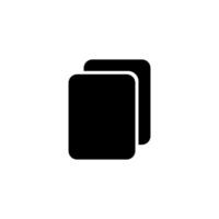 Copy icon. Save icon. vector
