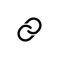 Link icon. Send icon vector