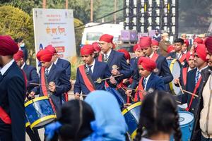Delhi, India - December 26 2023 - Veer Bal Diwas commemorates the martyrdom of the four sons of tenth and last Sikh Guru Gobind Singh, In Jan 2021 PM Modi announced Dec 26 observed as Veer Bal Diwas photo