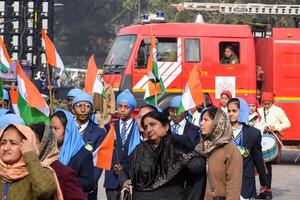 Delhi, India - May 6 2024 - Veer Bal Diwas commemorates the martyrdom of the four sons of tenth and last Sikh Guru Gobind Singh, In Jan 2021 PM Modi announced Dec 26 observed as Veer Bal Diwas photo