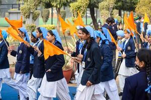 Delhi, India - May 6 2024 - Veer Bal Diwas commemorates the martyrdom of the four sons of tenth and last Sikh Guru Gobind Singh, In Jan 2021 PM Modi announced Dec 26 observed as Veer Bal Diwas photo