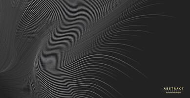 Abstract warped Diagonal Striped Background. curved twisted slanting, waved lines pattern. Brand new style for your business design vector