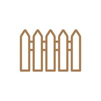 Fence icon design templates simple and modern vector