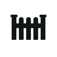 Fence icon design templates simple and modern vector