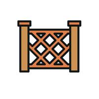 Fence icon design templates simple and modern vector