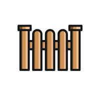 Fence icon design templates simple and modern vector