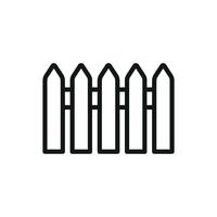 Fence icon design templates simple and modern vector