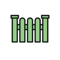 Fence icon design templates simple and modern vector