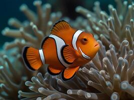 Clownfish images stock photo