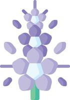 delphinium illustration design vector