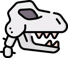 fossil illustration design vector