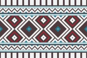 Ikat Fabric Paisley Embroidery Background. Ikat Stripe Geometric Ethnic Oriental Pattern Traditional. Ikat Aztec Style Abstract Design for Print Texture,fabric,saree,sari,carpet. vector