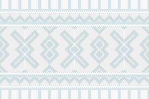 Motif Ikat Paisley Embroidery Background. Ikat Chevron Geometric Ethnic Oriental Pattern Traditional. Ikat Aztec Style Abstract Design for Print Texture,fabric,saree,sari,carpet. vector