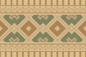Ikat Floral Paisley Embroidery Background. Ikat Designs Geometric Ethnic Oriental Pattern Traditional. Ikat Aztec Style Abstract Design for Print Texture,fabric,saree,sari,carpet. vector