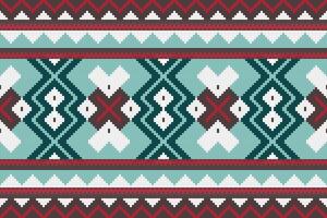 Ikat Fabric Paisley Embroidery Background. Ikat Texture Geometric Ethnic Oriental Pattern Traditional. Ikat Aztec Style Abstract Design for Print Texture,fabric,saree,sari,carpet. vector