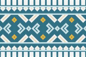 Ikat Damask Embroidery Background. Ikat Patterns Geometric Ethnic Oriental Pattern Traditional. Ikat Aztec Style Abstract Design for Print Texture,fabric,saree,sari,carpet. vector