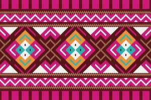 Motif Ikat Paisley Embroidery Background. Ikat Designs Geometric Ethnic Oriental Pattern Traditional. Ikat Aztec Style Abstract Design for Print Texture,fabric,saree,sari,carpet. vector