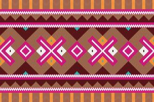 Ikat Fabric Paisley Embroidery Background. Ikat Fabric Geometric Ethnic Oriental Pattern Traditional. Ikat Aztec Style Abstract Design for Print Texture,fabric,saree,sari,carpet. vector