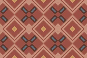 Motif Ikat Paisley Embroidery Background. Ikat Frame Geometric Ethnic Oriental Pattern Traditional. Ikat Aztec Style Abstract Design for Print Texture,fabric,saree,sari,carpet. vector