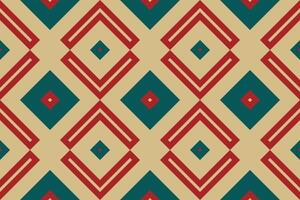 Motif Ikat Paisley Embroidery Background. Ikat Seamless Pattern Geometric Ethnic Oriental Pattern Traditional. Ikat Aztec Style Abstract Design for Print Texture,fabric,saree,sari,carpet. vector