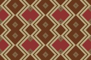 Motif Ikat Seamless Pattern Embroidery Background. Ikat Stripes Geometric Ethnic Oriental Pattern traditional.aztec Style Abstract design for Texture,fabric,clothing,wrapping,sarong. vector