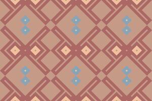 Ikat Floral Paisley Embroidery Background. Ikat Design Geometric Ethnic Oriental Pattern Traditional. Ikat Aztec Style Abstract Design for Print Texture,fabric,saree,sari,carpet. vector