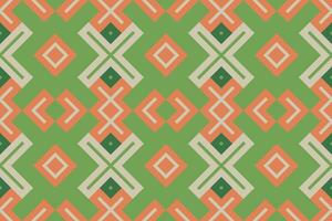 Ikat Damask Paisley Embroidery Background. Ikat Stripes Geometric Ethnic Oriental Pattern Traditional. Ikat Aztec Style Abstract Design for Print Texture,fabric,saree,sari,carpet. vector