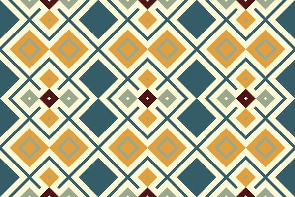 Motif Ikat Seamless Pattern Embroidery Background. Ikat Geometric Ethnic Oriental Pattern Traditional. Ikat Aztec Style Abstract Design for Print Texture,fabric,saree,sari,carpet.