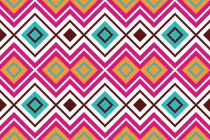 Ikat Fabric Paisley Embroidery Background. Ikat Diamond Geometric Ethnic Oriental Pattern Traditional. Ikat Aztec Style Abstract Design for Print Texture,fabric,saree,sari,carpet. vector