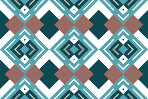 Motif Ikat Floral Paisley Embroidery Background. Ikat Background Geometric Ethnic Oriental Pattern Traditional. Ikat Aztec Style Abstract Design for Print Texture,fabric,saree,sari,carpet. vector