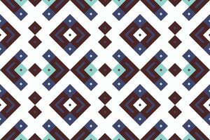 Ikat Damask Embroidery Background. Ikat Chevron Geometric Ethnic Oriental Pattern Traditional. Ikat Aztec Style Abstract Design for Print Texture,fabric,saree,sari,carpet. vector