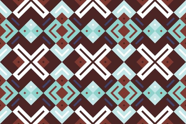 Motif Ikat Floral Paisley Embroidery Background. Ikat Seamless Pattern Geometric Ethnic Oriental Pattern Traditional. Ikat Aztec Style Abstract Design for Print Texture,fabric,saree,sari,carpet.