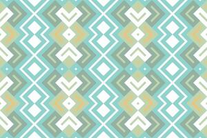 Ikat Damask Paisley Embroidery Background. Ikat Background Geometric Ethnic Oriental Pattern Traditional. Ikat Aztec Style Abstract Design for Print Texture,fabric,saree,sari,carpet. vector