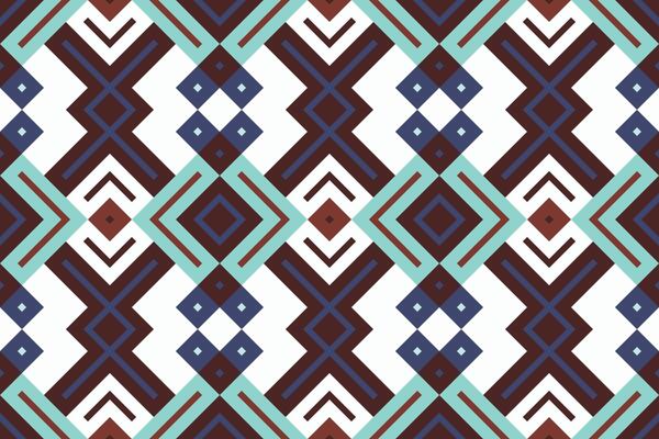 Ikat Damask Embroidery Background. Ikat Design Geometric Ethnic Oriental Pattern Traditional. Ikat Aztec Style Abstract Design for Print Texture,fabric,saree,sari,carpet.