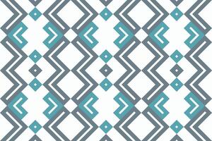 Motif Ikat Paisley Embroidery Background. Ikat Stripe Geometric Ethnic Oriental Pattern Traditional. Ikat Aztec Style Abstract Design for Print Texture,fabric,saree,sari,carpet. vector