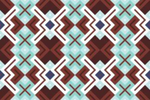 Ikat Floral Paisley Embroidery Background. Ikat Background Geometric Ethnic Oriental Pattern Traditional. Ikat Aztec Style Abstract Design for Print Texture,fabric,saree,sari,carpet. vector