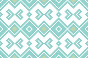 Ikat Damask Paisley Embroidery Background. Ikat Design Geometric Ethnic Oriental Pattern Traditional. Ikat Aztec Style Abstract Design for Print Texture,fabric,saree,sari,carpet. vector