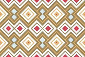 Ikat Damask Paisley Embroidery Background. Ikat Stripe Geometric Ethnic Oriental Pattern Traditional. Ikat Aztec Style Abstract Design for Print Texture,fabric,saree,sari,carpet. vector