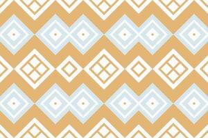 Ikat Damask Paisley Embroidery Background. Ikat Flowers Geometric Ethnic Oriental Pattern Traditional. Ikat Aztec Style Abstract Design for Print Texture,fabric,saree,sari,carpet. vector