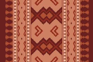 Motif Ikat Floral Paisley Embroidery Background. Ikat Pattern Geometric Ethnic Oriental Pattern Traditional. Ikat Aztec Style Abstract Design for Print Texture,fabric,saree,sari,carpet. vector