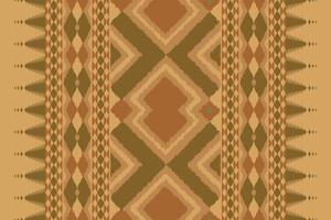 Ikat Damask Paisley Embroidery Background. Ikat Damask Geometric Ethnic Oriental Pattern Traditional. Ikat Aztec Style Abstract Design for Print Texture,fabric,saree,sari,carpet. vector