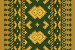 Ikat Damask Paisley Embroidery Background. Ikat Patterns Geometric Ethnic Oriental Pattern Traditional. Ikat Aztec Style Abstract Design for Print Texture,fabric,saree,sari,carpet. vector