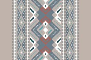 Motif Ikat Floral Paisley Embroidery Background. Ikat Patterns Geometric Ethnic Oriental Pattern Traditional. Ikat Aztec Style Abstract Design for Print Texture,fabric,saree,sari,carpet. vector