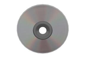 3d rendering empty cd disk photo