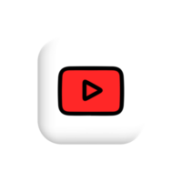 YouTube logo. YouTube is a video-sharing website png